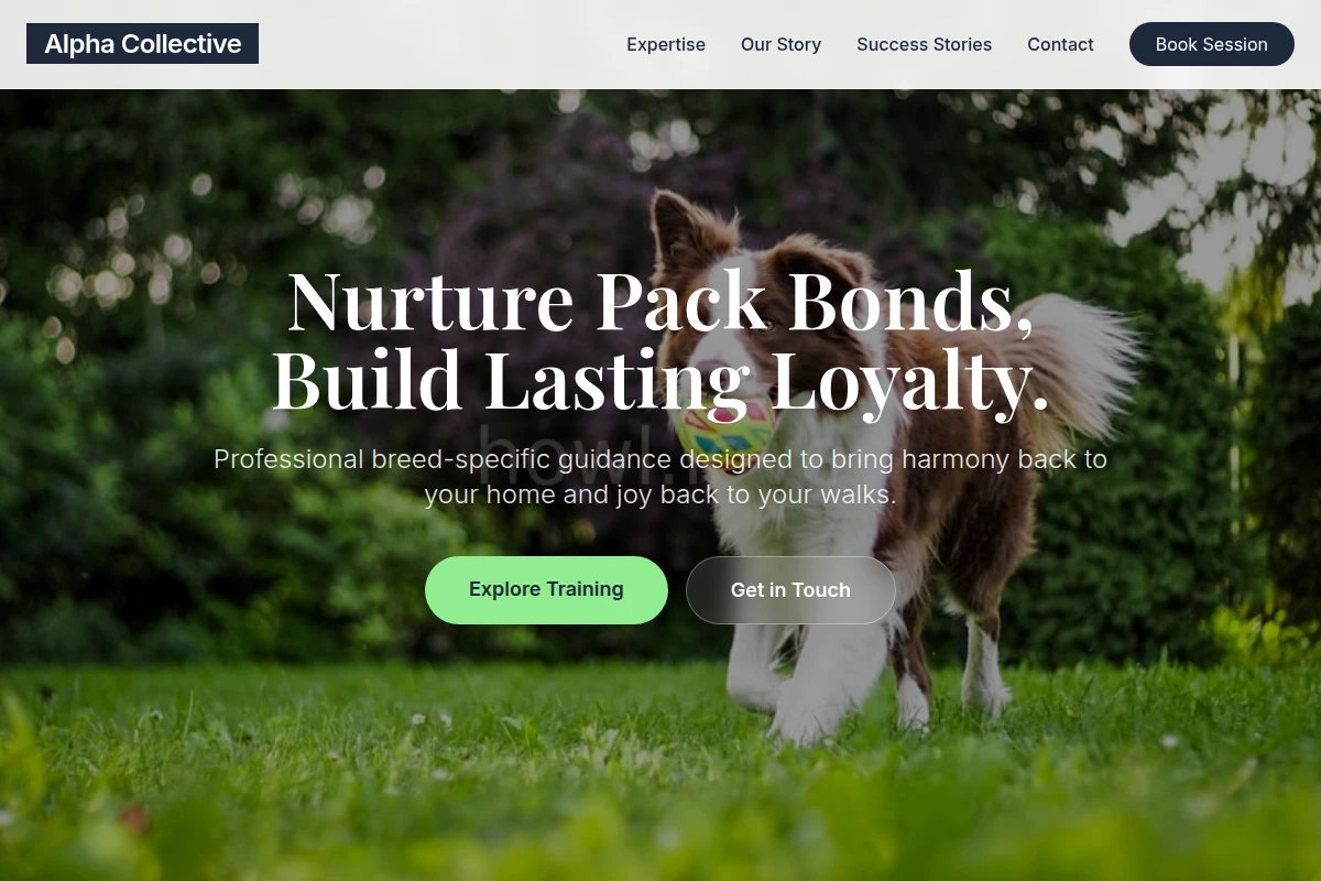Breed Dog Training