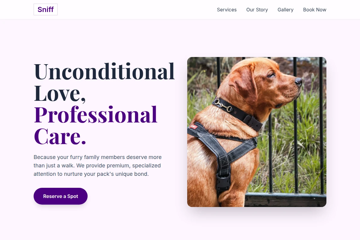 Sniff Pet Services